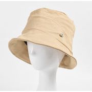 つば広で日よけや紫外線対策によく 小顔効果 ハット 帽子 夏 紫外線対策 uvカット 小顔対策 レディース