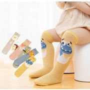 夏ファッション  韓国風服 子供ソックス 靴下 ハイソックス 通気 可愛い カラフル