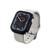 エレコム Apple Watch41mm用フルカバーケース プレミアムガラス 高透明 AW