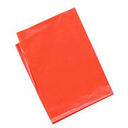 【5個セット(10枚組×5)】ARTEC 赤 カラービニール袋(10枚組) ATC4553