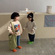 春夏新作 韓国風子供服 ベビー服 シンプル 幼児 女の子男の子 トップス