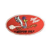 ワッペン ロードランナー オーバル Sサイズ ROAD RUNNER アメリカン雑貨