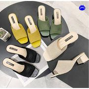 レディース　靴　ハイヒール　ファッション　シューズ　サンダル　4色展開　35#-42#