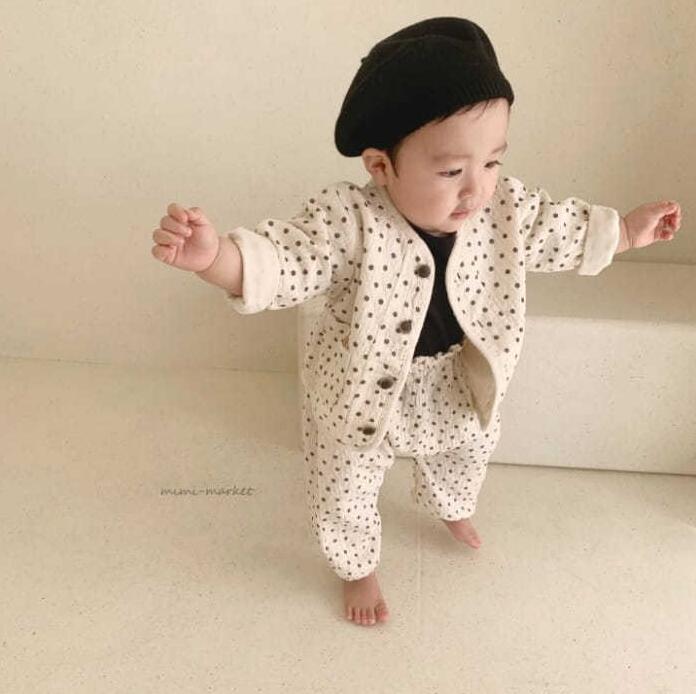 2022 秋新作 女の子 コート 韓国版 赤ん坊 上着 男の子 長袖 かわいい 子供服 2色