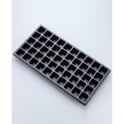 プラグトレイ 50穴 手植用 黒 富川化学工業