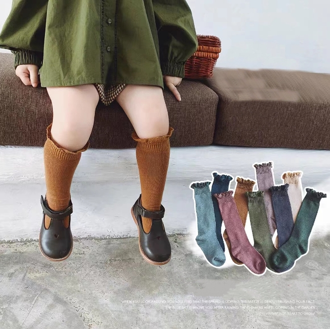 2022秋冬新作  韓国子供服  子供靴下　ソックス   韓国ファッション   2色 S～L