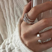 指輪　リング　アクセサリー　レディース　韓国ファッション　メタル　デザイン