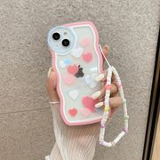 新入荷スマホケース★高級感  iPhone14ケース   ブレスレット スマホケース ストラップ付き
