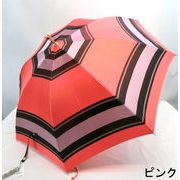 【日本製】【長傘】【雨傘】甲州産先染め朱子格子軽量日本製金骨ジャンプ雨傘