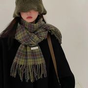 【秋冬新しい】韓国ファッションレディース マフラー 男女兼用  防寒 プレゼント ストール