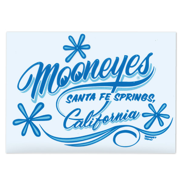 ムーンアイズ カリフォルニア ピンストライプ ステッカー MOONEYES CALIFORNIA