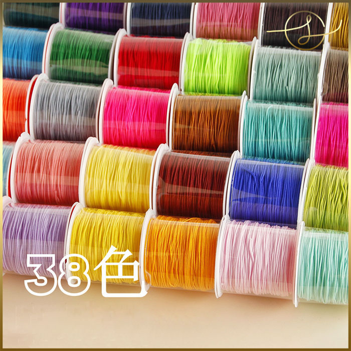 【38色】約20m 細紐 編み紐 結び紐 組紐 飾り紐 ひも コード 糸  カラフル  DIYパーツ 手芸 ハンドメイド