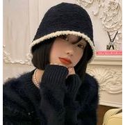 秋冬人気 キッズ服 ハット  レディース かわいい ニット帽 キャップ 韓国ファッション4色