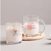 INS 人気 インテリア    グラス ウォーターカップ コーヒーカップ 創意撮影装具 置物を飾る 2色