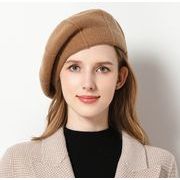 秋冬人気    レディース かわいい ニット帽 キャップ ベレー帽 韓国ファッション防寒 14色