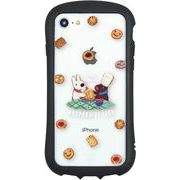 リサとガスパール iPhone SE(第3世代/第２世代)/8/7対応 ハイブリッドクリアケース お菓子作り COS-144A
