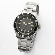 正規品 SalvatoreMarra 腕時計 サルバトーレマーラ  SM22110-SSBKGD 10気圧防水 ソーラー充電 メタルベルト