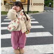 秋冬  韓国風子供服  子供服 コート キッズ トップス 女の子  ジャケット 厚手 ふわふわ 裹起毛