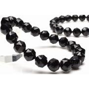 AA モリオン黒水晶　10mm　スターカット ブレスレット 1個売り_RB17-10