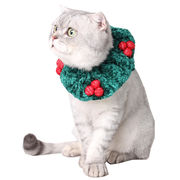 ★新品 超可愛い ペット服クリスマス衣装首輪 ★秋冬犬服 スタイリッシュ かわいい 犬服 犬の猫のスカーフ