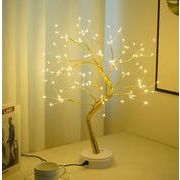 北欧 クリスマスツリー ブランチツリー 白樺 枝ツリー ライト LED イルミネーション  撮影道具 16色