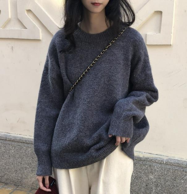 秋冬 レディースニット ニットセーターかわいい 韓国風 ニットカーディガントップス   女の子 6色