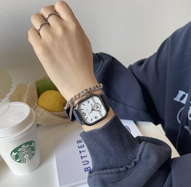 シンプルな雰囲気韓国の女子学生腕時計防水女子時計です。 Amazon.co.jp: シンプルな女の子の風、シンプルな気質の学生の