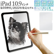 紙のような描き心地 iPad 10.9インチ 第10世代 (2022年発売モデル)用液晶保護ペーパータッチフィルム