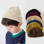 防寒・ベビー☆子供用毛糸の帽子・6色・ハット・暖かく・日系帽・ファッション