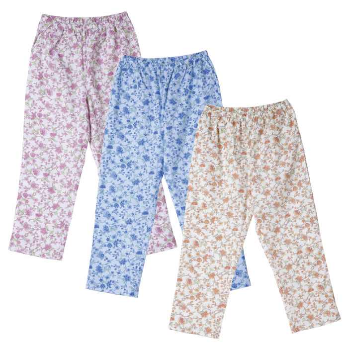 販売終了　完売　●欲しかったパジャマの下 花柄3色組