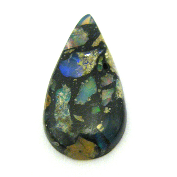 ≪スペシャルルース/即納≫天然石 モハベオパール/カボション 21.7x12x3mm