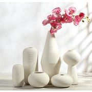 人気 インテリア 花瓶 陶器花瓶 水耕花瓶 玄関装飾 フラワーアレンジメント 撮影道具6色