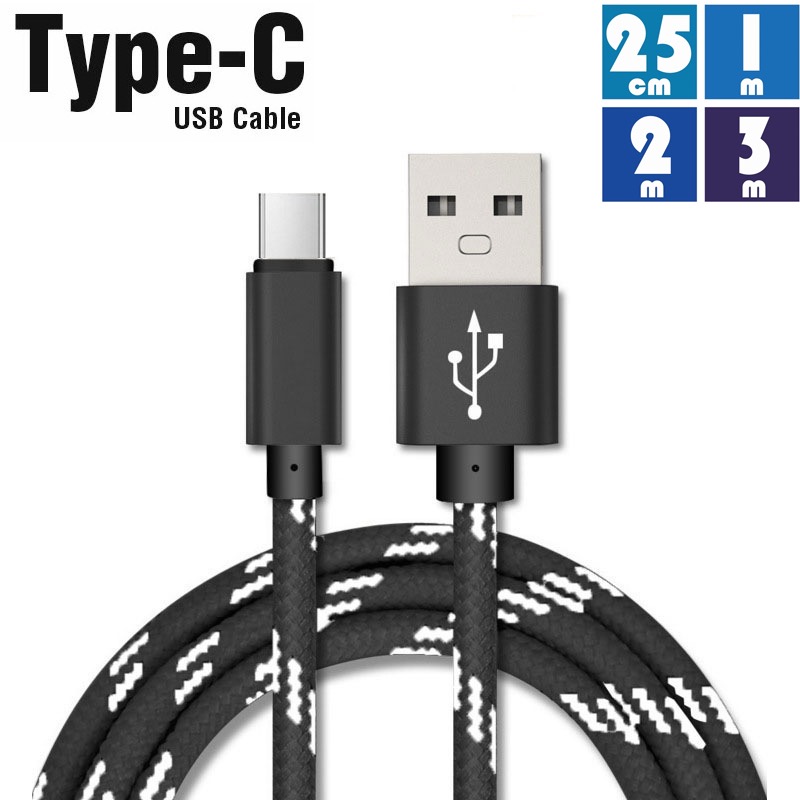 Type-C 充電ケーブル USB 急速充電 断線防止 データ転送可能USBケーブル Android専用