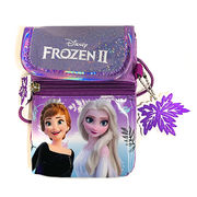 アナと雪の女王 2 ショルダー ミニ ポーチ （ 葉 チャーム ）