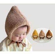 子供用・帽子・毛糸ハット・暖かく・保温・6色・ファッション帽