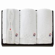【代引不可】imabari towel しろきらり フェイスタオル3P ハンカチ・タオル