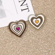 アクリルチャーム ヘアアクセサリーパーツ デコパーツ DIY素材 手作りアクセサリーパーツ  手芸材料