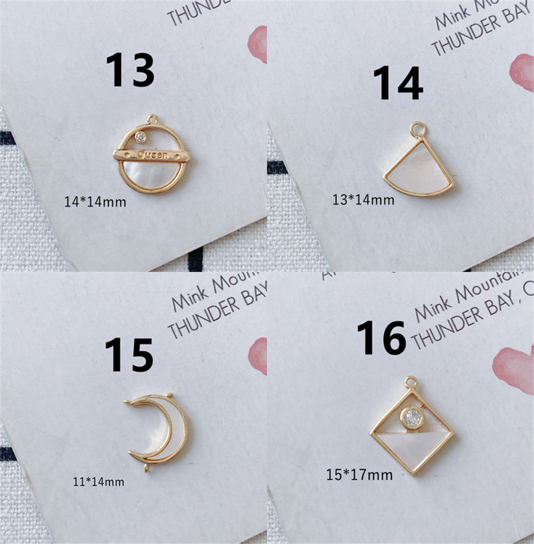 ピアス 金属パーツ ハンドメイド アクセサリーパーツ シェル
