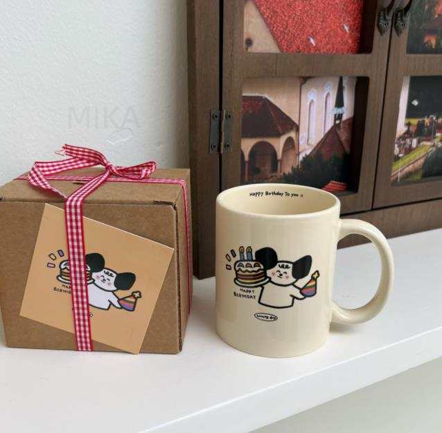 INS 人気 グラス  レトロ 創意撮影装具    ウォーターカップ    シンプル  コーヒーカップ  置物を飾る