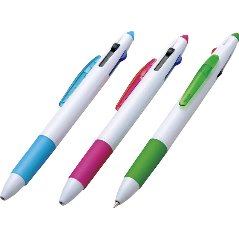 【単品・指定不可】 3色ボールペン HS-80S