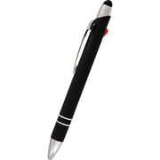 メタルラバー3色タッチボールペン P3406