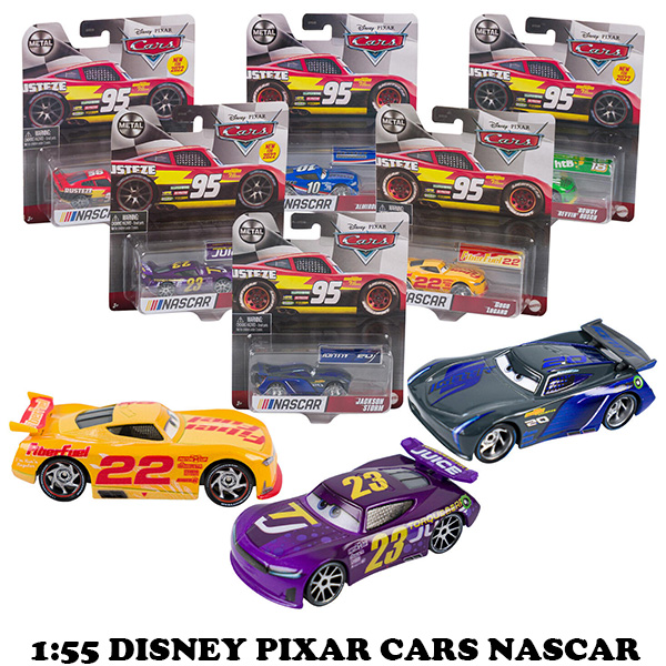 1:55 DISNEY PIXAR CARS NASCAR 【カーズ】ミニカー 有限会社 ...