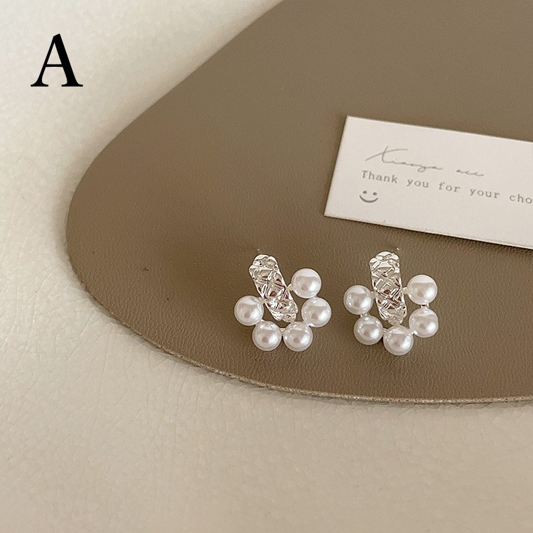 パールピアス デザイン アクセサリー レディース シルバー925