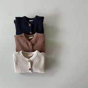 【2023春新作】韓国風子供服 ベビー服 キッズ 男女兼用 アウター ニット カーディガン