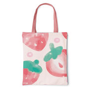 女子学生の夏の新商品大容量リュックピンクイチゴランドセル袋綿麻バッグ旅行にも最適なバッグ