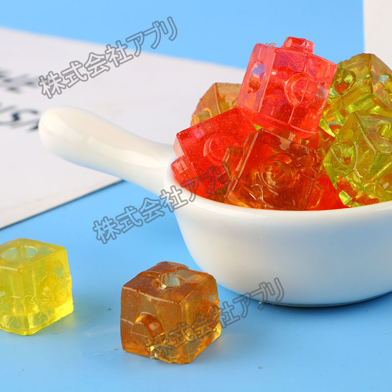 30本入り】グミ 積み木 グミ串 積み木グミ 可愛い お菓子 韓国