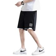 2022ショートパンツ男性ラージサイズスポーツ男性パンツ夏の薄手5分パンツゆったり肥大カジュアル7分パンツ