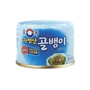 韓国　韓国食品 ユドン つぶ貝 缶詰 (天然) 140g 韓国人気缶詰