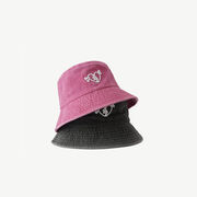 漁夫帽　帽子　バスケットハット　春夏　紫外線対策　折りたたみ　韓国ファッション　レディース　コットン