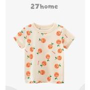 Tシャツ  2023夏新作  韓国風子供服  子供服   ベビー服 半袖 キッズ   可愛い  90CM-140cm